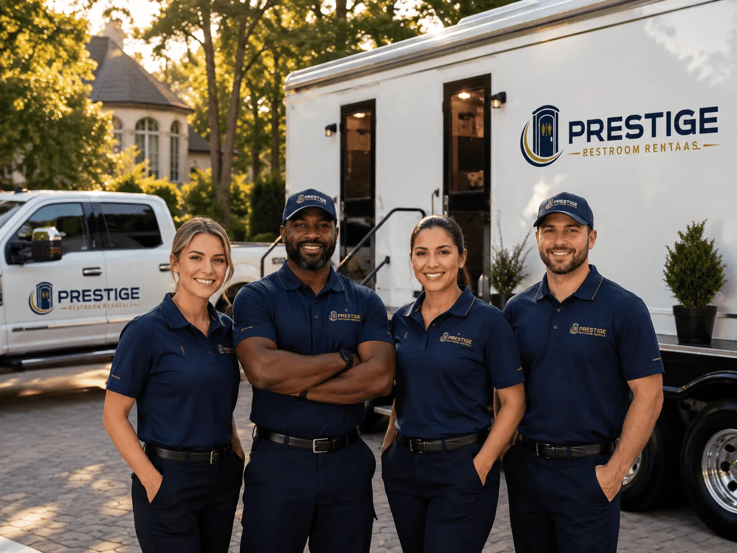 Trusted Luxury Portable Restrooms company in Forest, LA